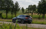 Audi Q6 e tron on road rear 3 Audi Q6 e tron on road rear 3