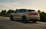 Audi Q8 rear dark Audi Q8 rear dark