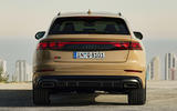 Audi Q8 rear headon Audi Q8 rear headon