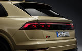Audi Q8 rear light detail Audi Q8 rear light detail
