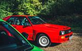 Audi quattro front three quarter