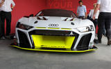 Audi R8 LMS GT2 - Goodwood reveal - front bumper