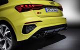 2020 Audi S3 hatchback rear 2020 Audi S3 hatchback rear