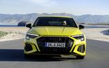 2020 Audi S3 hatchback front 2020 Audi S3 hatchback front