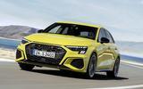 2020 Audi S3 hatchback - hero front