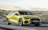 2020 Audi S3 hatchback front