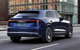 Audi SQ8 rear dynamic Audi SQ8 rear dynamic