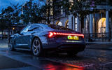 In every location (and in every light) the Audi e-tron GT's modern style shines bright
