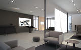 Drivers can pop to Audi hub's upstairs lounge to take a break and enjoy a coffee Drivers can pop to Audi hub's upstairs lounge to take a break and enjoy a coffee