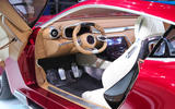 MG E-Motion EV sports car interior