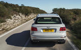2019 Bentley Bentayga Hybrid - driving rear