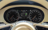 2019 Bentley Bentayga Hybrid - clocks