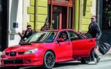 Baby Driver Subaru WRX chase car
