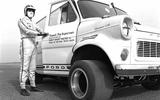 Ford Supervan static with driver