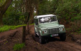 Bedeo Defender  cornering on mud Bedeo Defender  cornering on mud