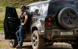 2019 Land Rover Defender on James Bond set