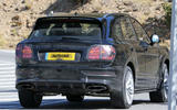 Bentley Bentayga facelift prototype spy shot - rear