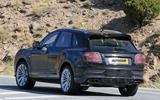 Bentley Bentayga facelift prototype spy shot - rear