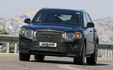 Bentley Bentayga facelift prototype spy shot - front