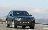 Bentley Bentayga facelift prototype spy shot - front