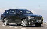 Bentley Bentayga facelift prototype spy shot - front