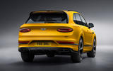 Bentayga S Hybrid rear yellow Bentayga S Hybrid rear yellow