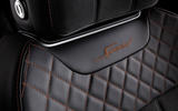 Bentley Bentayga Speed stitching