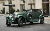 Bentley Blue Train Special London front quarter tracking 2 Bentley Blue Train Special London front quarter tracking 2