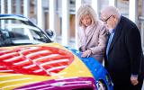 Sir Peter Blake’s Bentley Continental GT art car