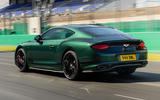 Bentley Continental GT Le Mans Collection rear three quarter Bentley Continental GT Le Mans Collection rear three quarter