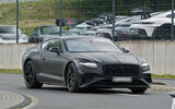 Bentley Continental GT Supersports 2025 camo front r quarter tracking