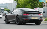 Bentley Continental GT Supersports 2025 camo rear quarter tracking 2 Bentley Continental GT Supersports 2025 camo rear quarter tracking 2