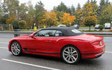 Bentley Continental GTC PHEV spy rear left