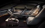 Bentley EXP 15 interior with dog carrier Bentley EXP 15 interior with dog carrier