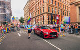 Bentley Manchester Pride 2022 procession Bentley Manchester Pride 2022 procession