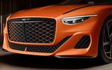 Bentley Batur Convertible front bumper Bentley Batur Convertible front bumper