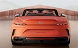 Bentley Batur Convertible rear Bentley Batur Convertible rear