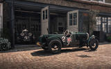 Bentley Blower Junior outside workshop