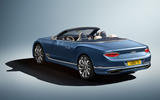 Bentley Continental GT Mulliner Convertible rear three quarters