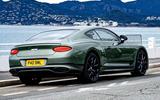 Bentley Continental GT rear three quarter