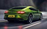 Bentley Continental GT Speed rear tracking