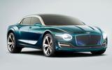 Bentley EV front three quarter
