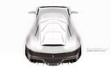 Bertone GB110 sketch rear Bertone GB110 sketch rear