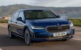Best plug in hybrid company cars Skoda Superb