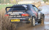 Subaru rally car