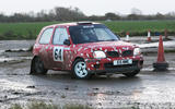 Nissan Micra rally car Nissan Micra rally car