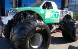 No SEMA show is complete without a monster truck. Tyre company BKT supplies the tyres to Monster Jam competitors