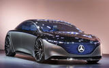 Mercedes-Benz Vision EQS at Frankfurt motor show 2019