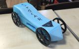 Autocar's rocket car
