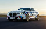 BMW 3.0 CSL 2022 front left quarter tracking